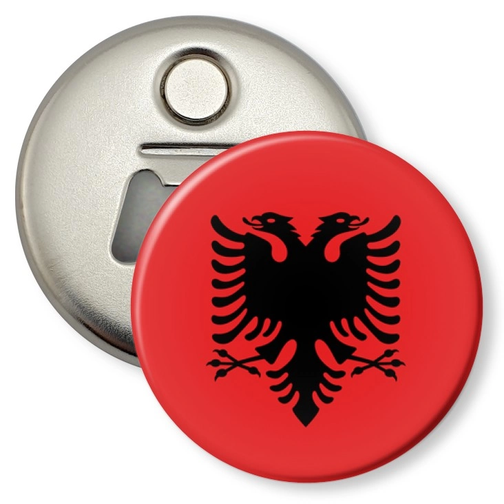 przypinka otwieracz-magnes Flaga Albania