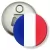 Przypinka otwieracz-magnes Flaga Francja