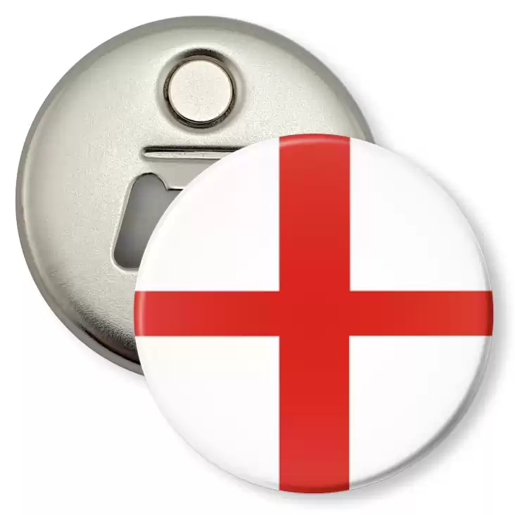 przypinka otwieracz-magnes Flaga Anglia