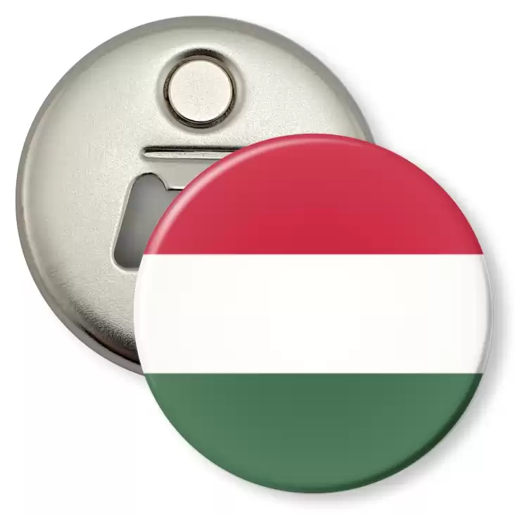 przypinka otwieracz-magnes Flaga Węgry