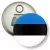 Przypinka otwieracz-magnes Flaga Estonia