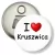 Przypinka otwieracz-magnes I love Kruszwica