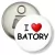 Przypinka otwieracz-magnes I love Batory