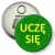 Przypinka otwieracz-magnes Uczę się