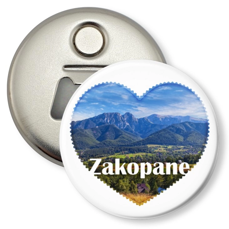 przypinka otwieracz-magnes Zakopane