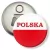 Przypinka otwieracz-magnes Polska