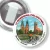 Przypinka z żabką 18 Rowerowa Pielgrzymka Słońsk - Gniezno 2025