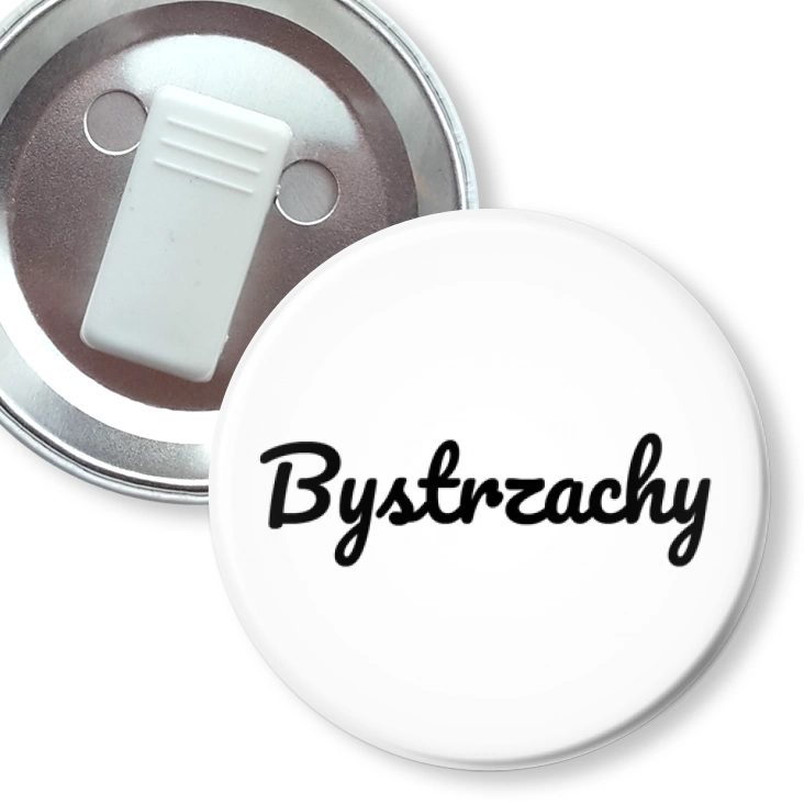 przypinka z żabką Bystrzachy
