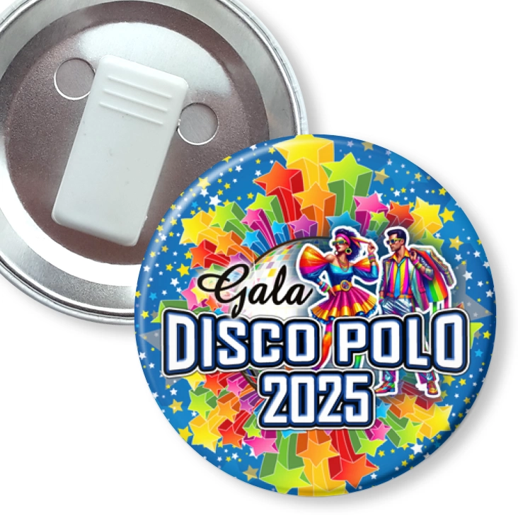 przypinka z żabką Gala Disco Polo 2025
