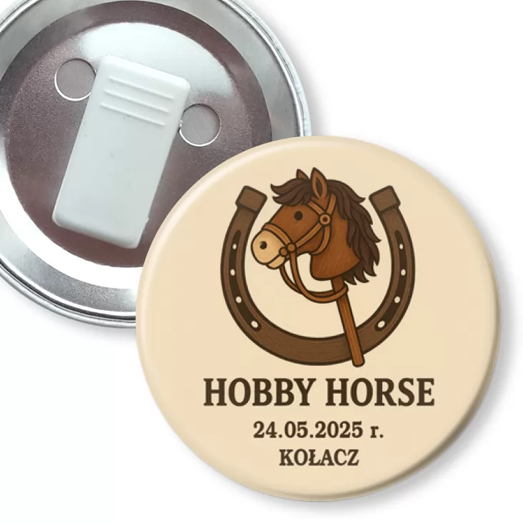 przypinka z żabką Hobby Horse Kołacz 2025