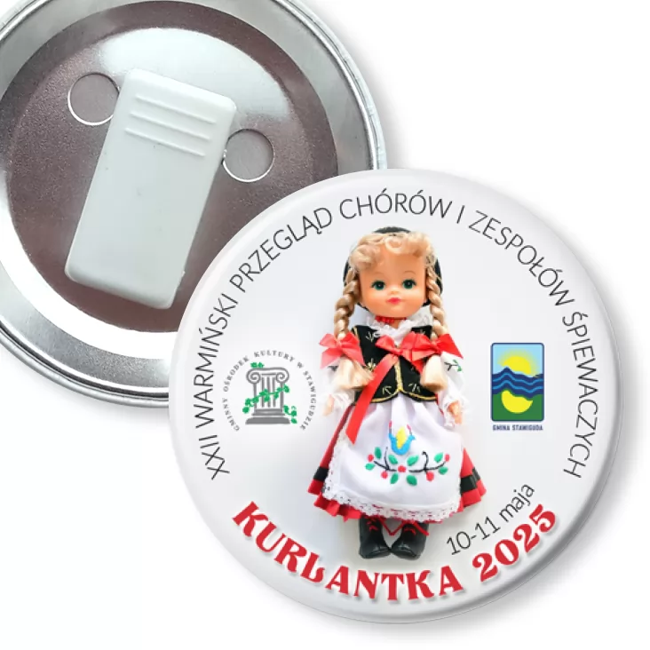przypinka z żabką Kurlantka 2025