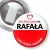 Przypinka z żabką Polska cała na Rafała