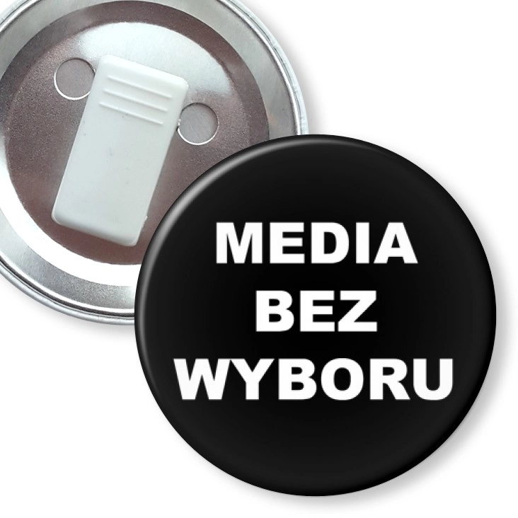 przypinka z żabką Media bez wyboru