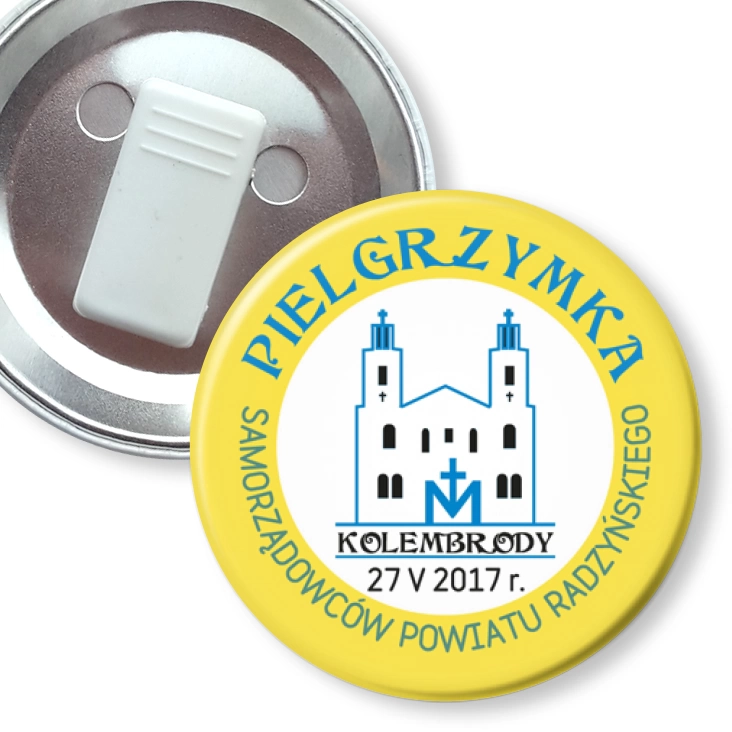 przypinka z żabką Pielgrzymka