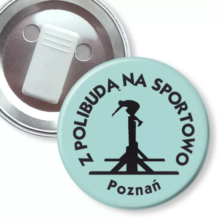przypinka z żabką Politechnika Poznańska Tor przeszkód