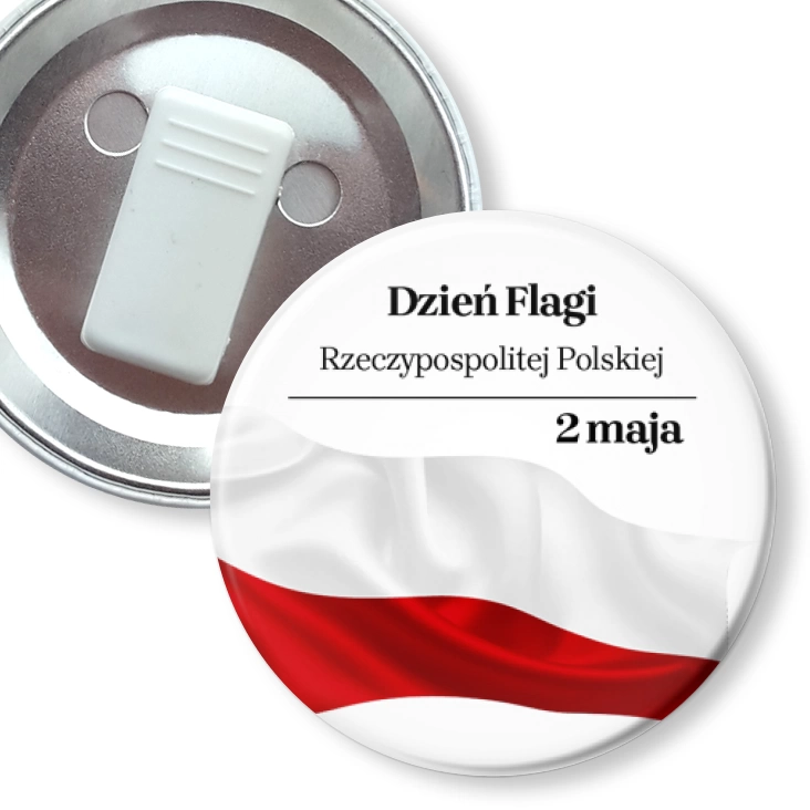 przypinka z żabką Święto flagi państwowej