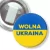 Przypinka z żabką Wolna Ukraina