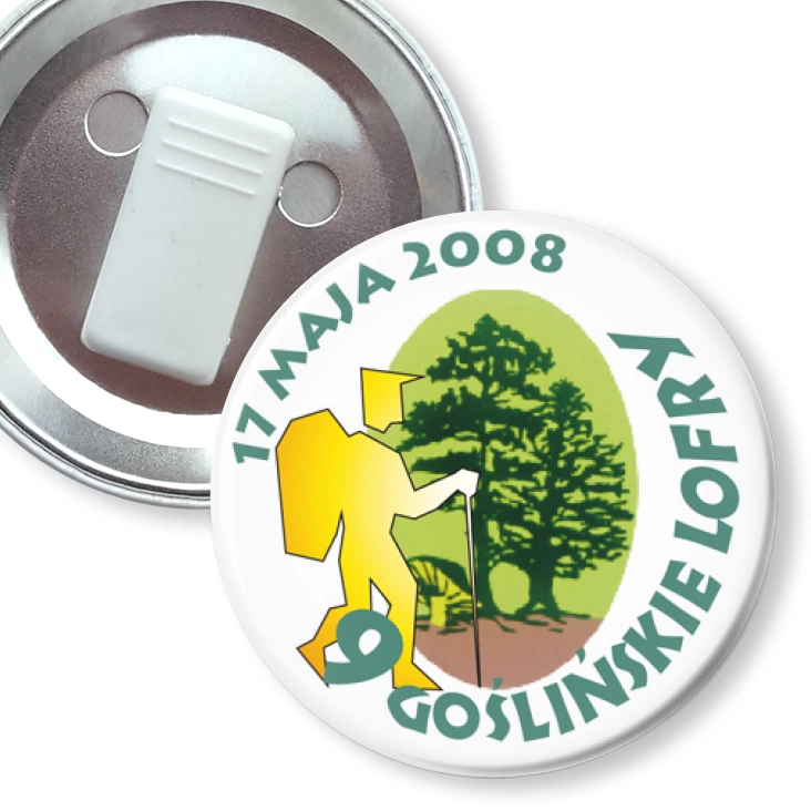 przypinka z żabką 9 Goślińskie Lofry