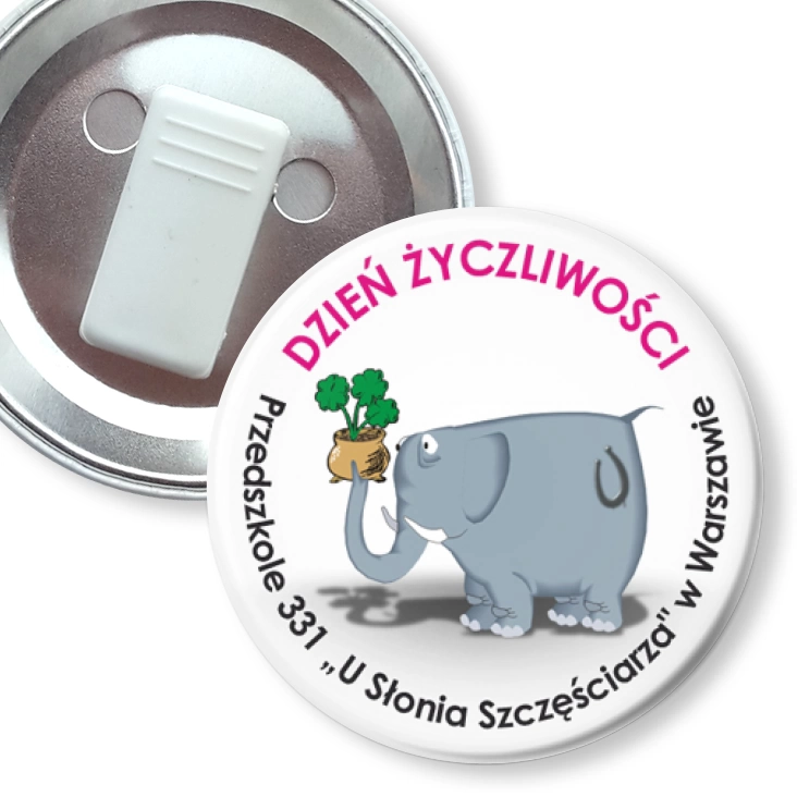 przypinka z żabką Dzień życzliwości