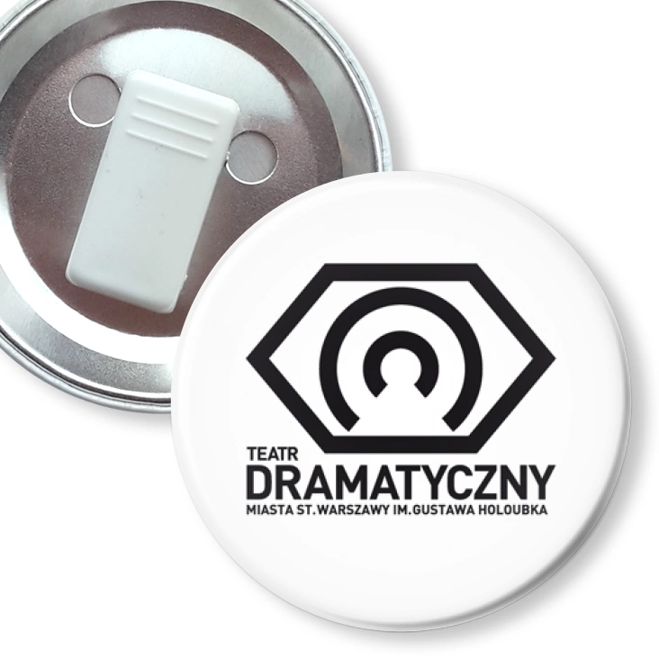 przypinka z żabką Teatr Dramatyczny A