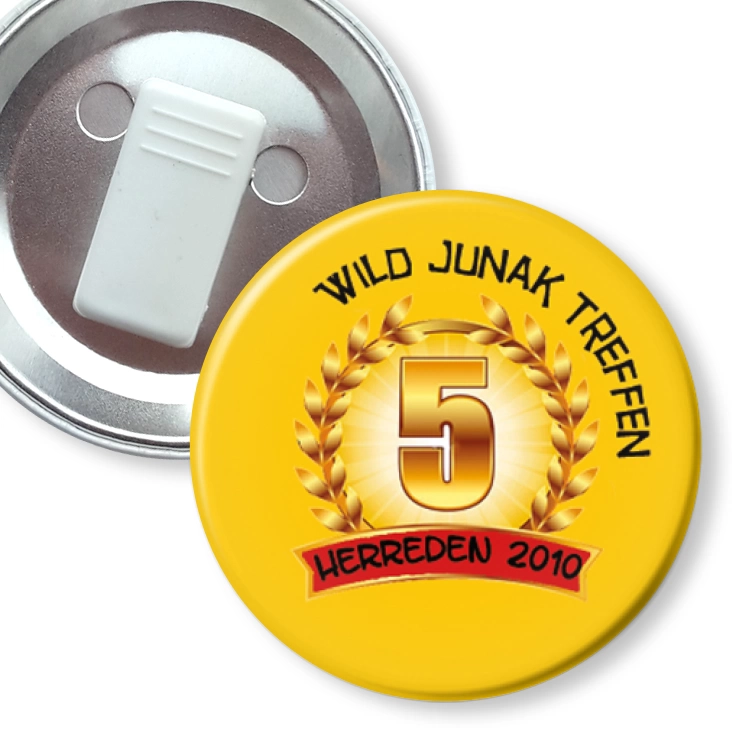 przypinka z żabką Wild Junak Treffen