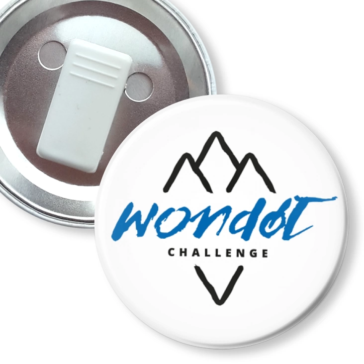 przypinka z żabką Wondół Challenge