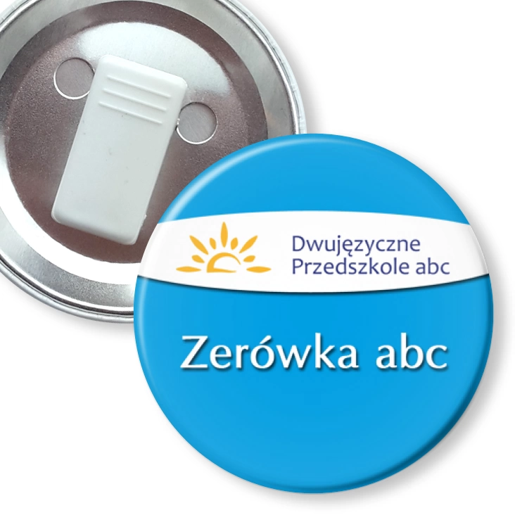 przypinka z żabką Zerówka