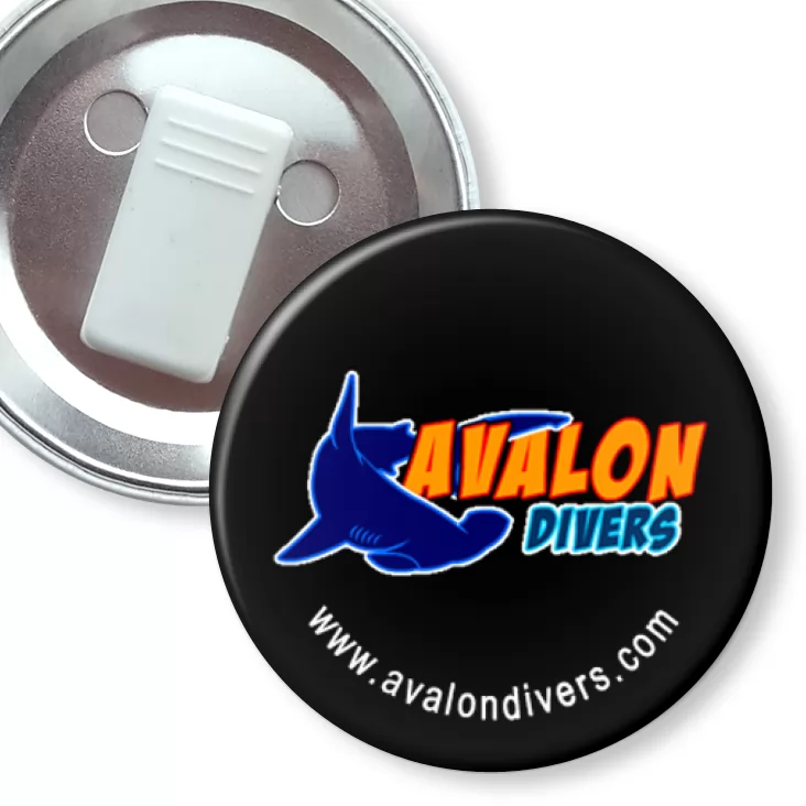 przypinka z żabką Avalon Divers