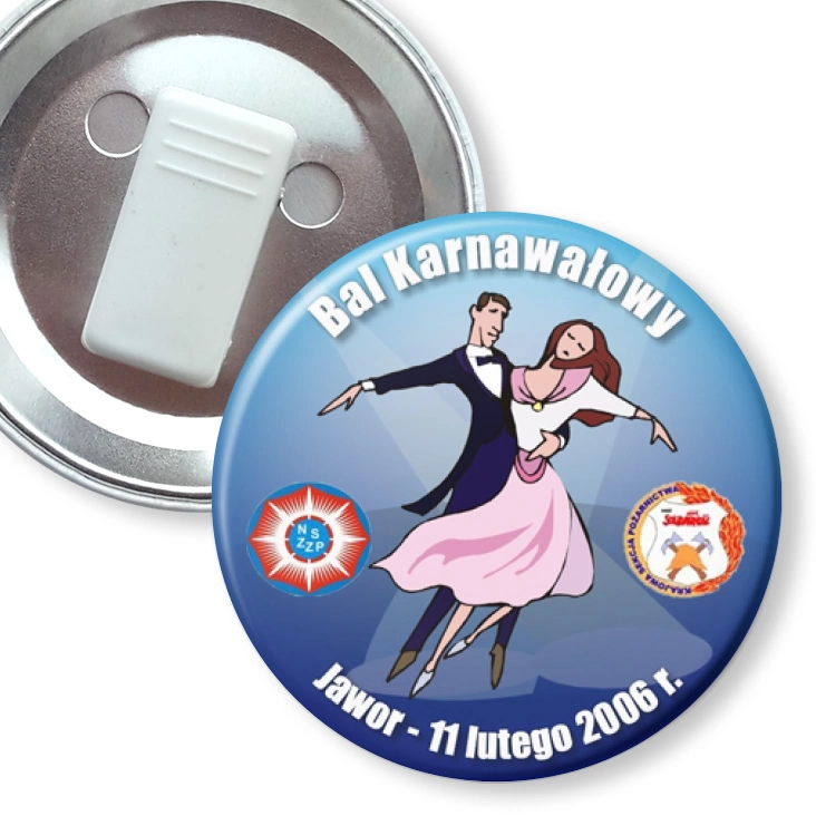 przypinka z żabką Bal Karnawałowy 2006