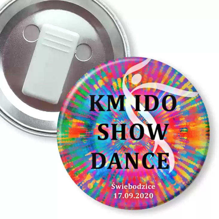 przypinka z żabką KM IDO Show Dance
