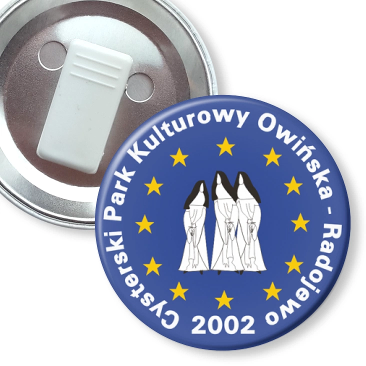 przypinka z żabką LOKOMOTIVO - Łejery Poznań