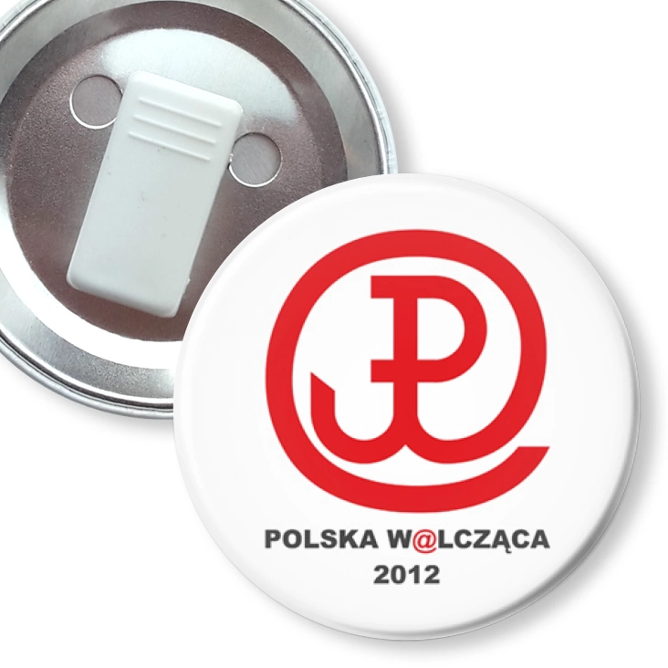 przypinka z żabką Polska Walcząca