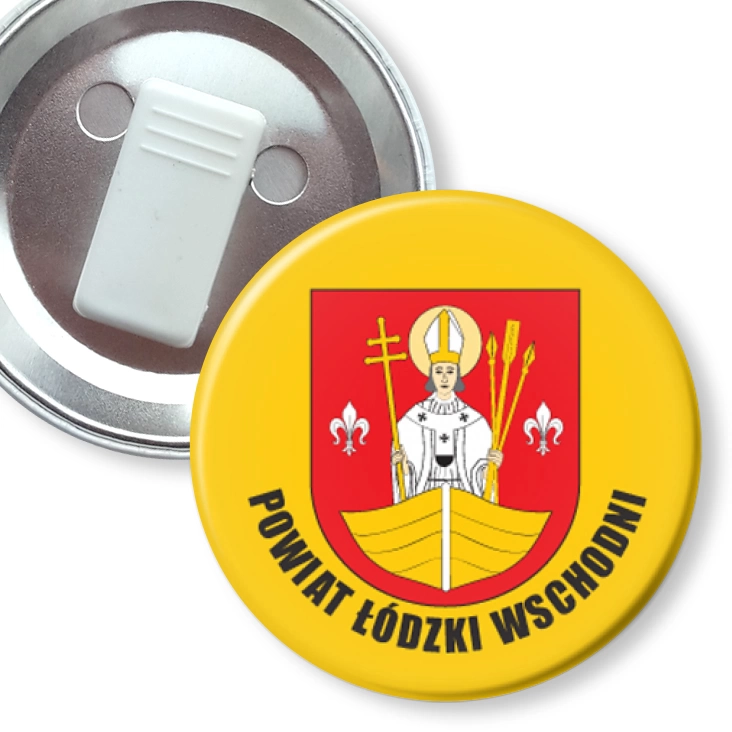 przypinka z żabką Starostwo Powiatowe Łódź