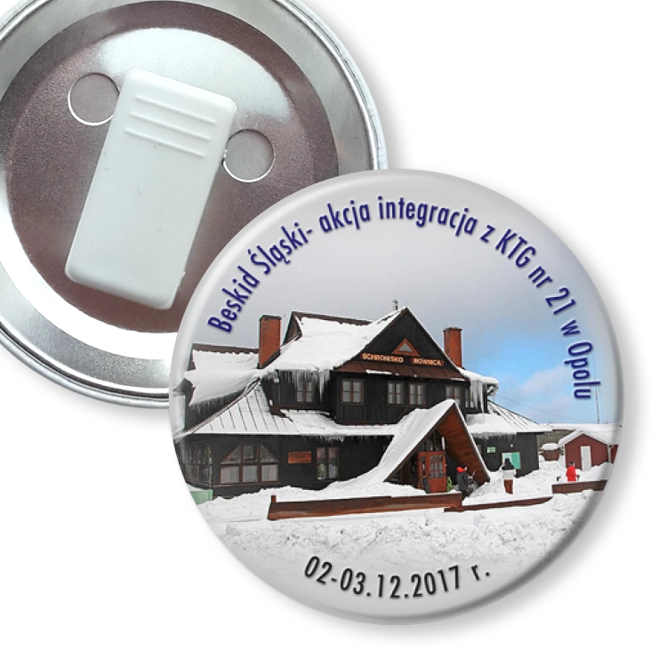 przypinka z żabką Beskid Śląski