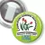 Przypinka z żabką Powiatowy Konkurs Recytatorski - Wiosenne Przebudzenie2003