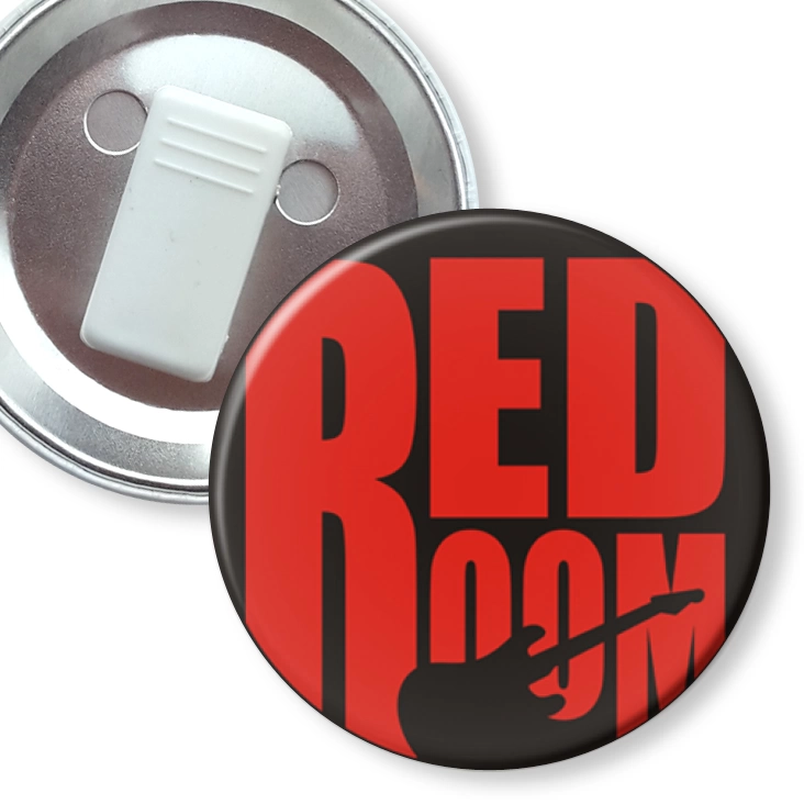 przypinka z żabką Red Room