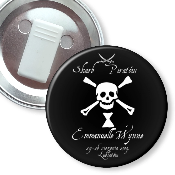 przypinka z żabką Skarb Piratów F