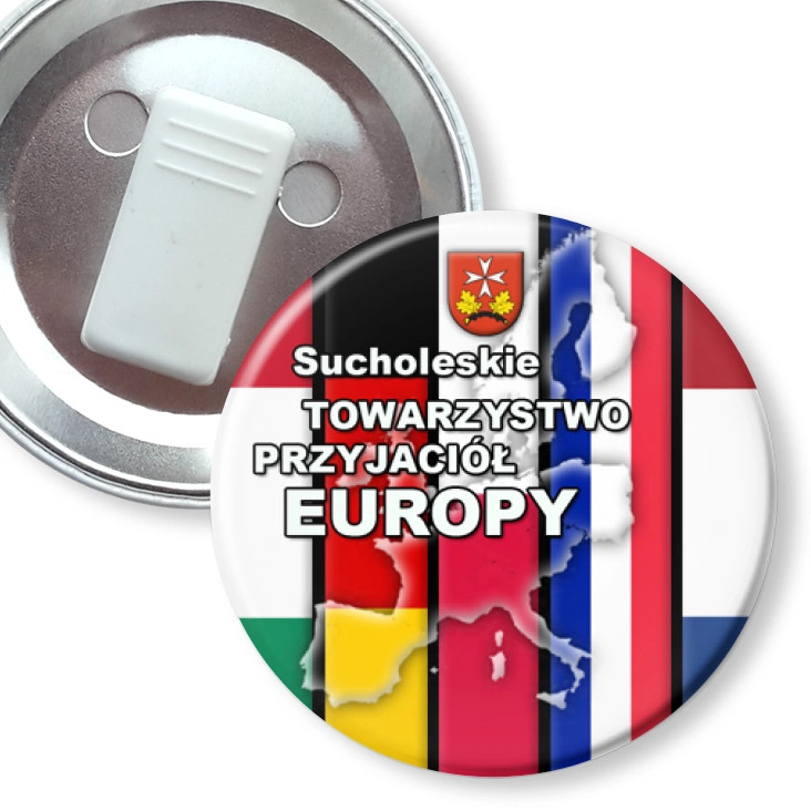 przypinka z żabką STPE
