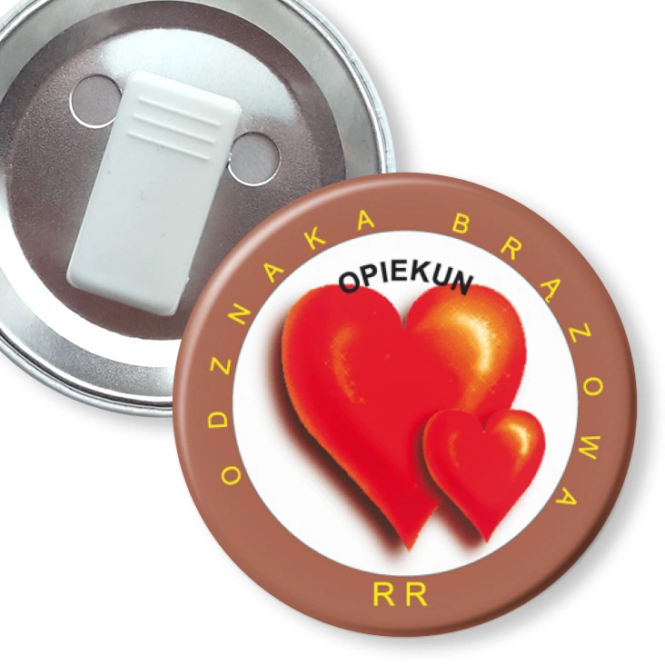 przypinka z żabką Wakacje z Bogiem - Opiekun