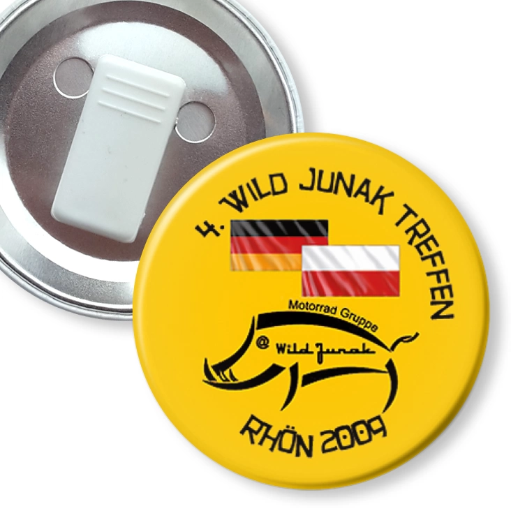 przypinka z żabką 4. Wild Junak Treffen