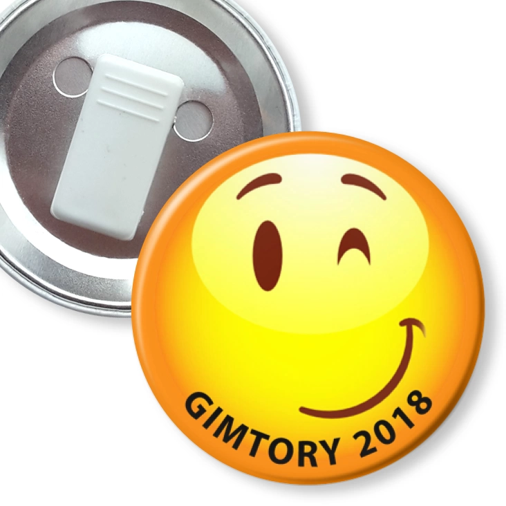 przypinka z żabką Gimtory 2018