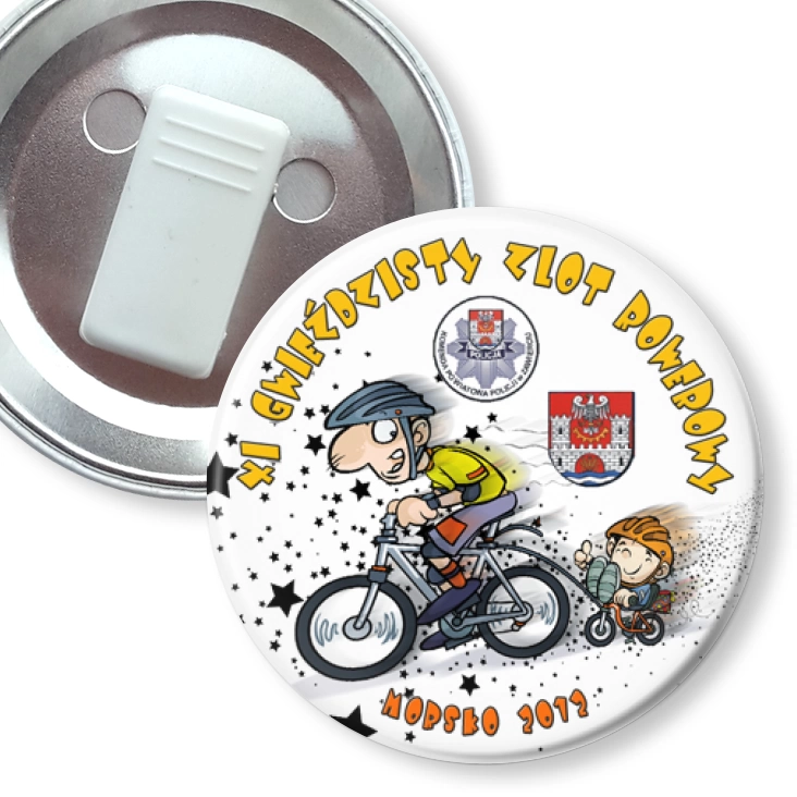 przypinka z żabką Morsko 2012