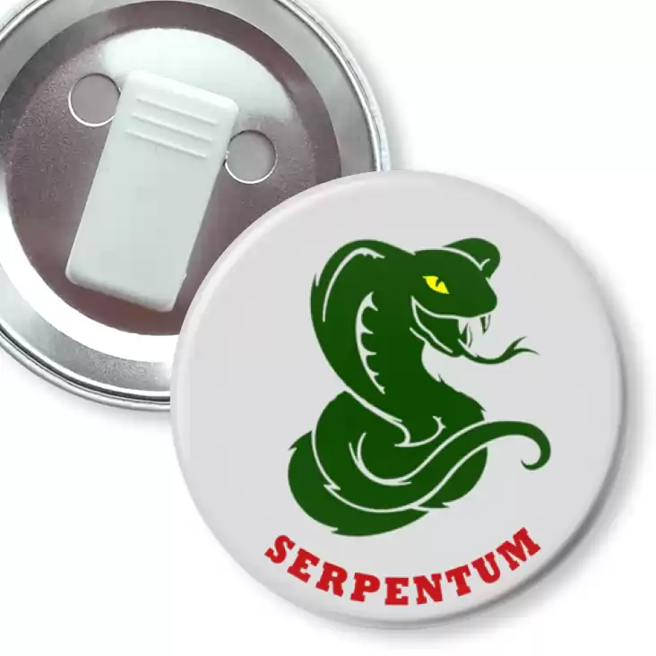 przypinka z żabką Serpentum