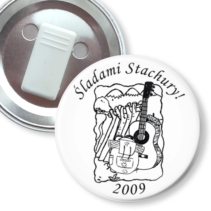 przypinka z żabką Stachuriada 2009