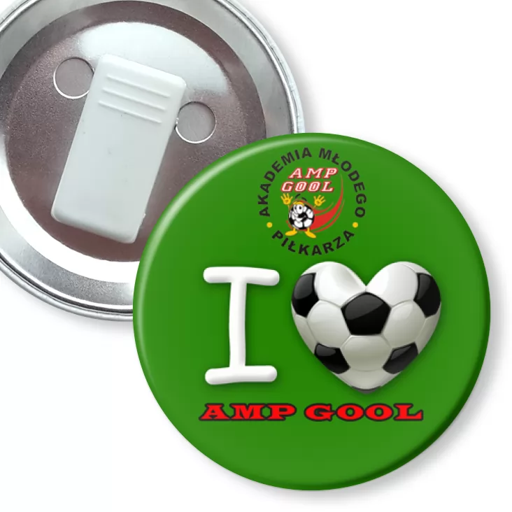 przypinka z żabką AMP GOOL
