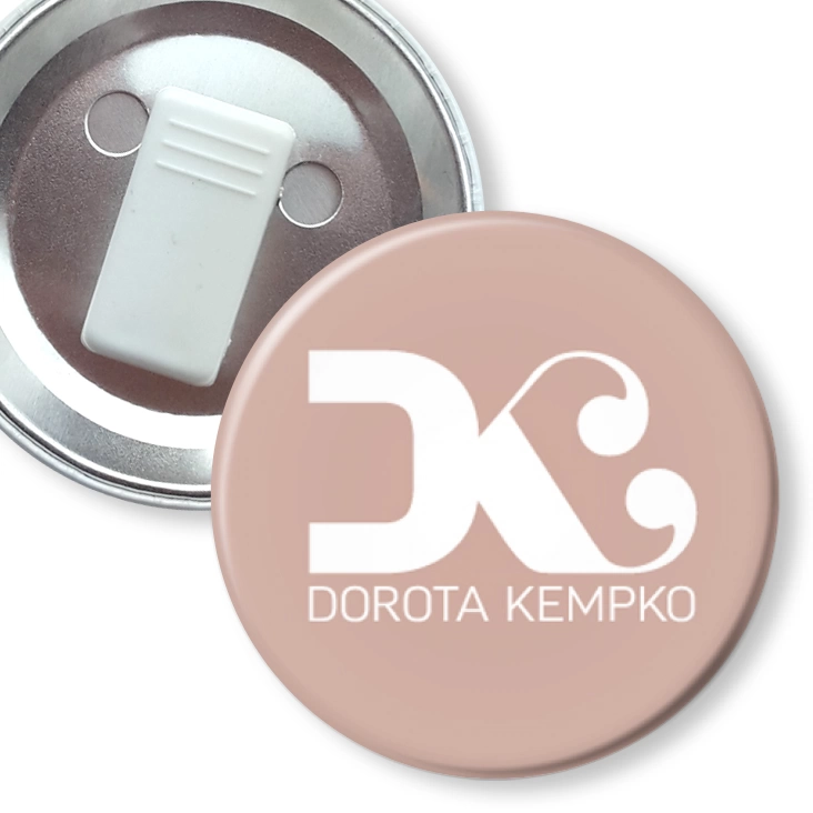 przypinka z żabką Dorota Kempko A