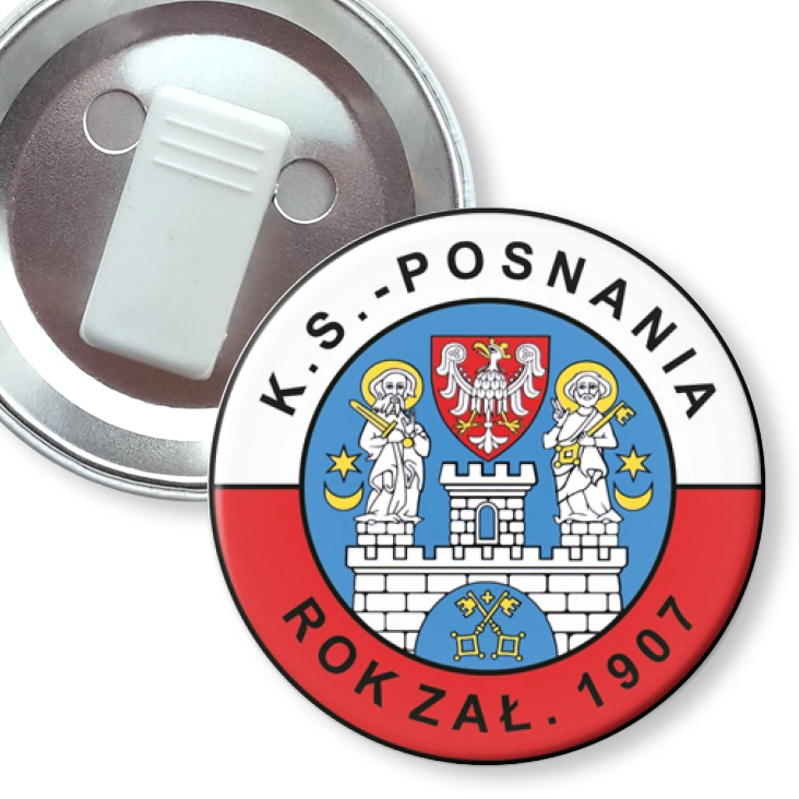 przypinka z żabką K.S. - POSNANIA