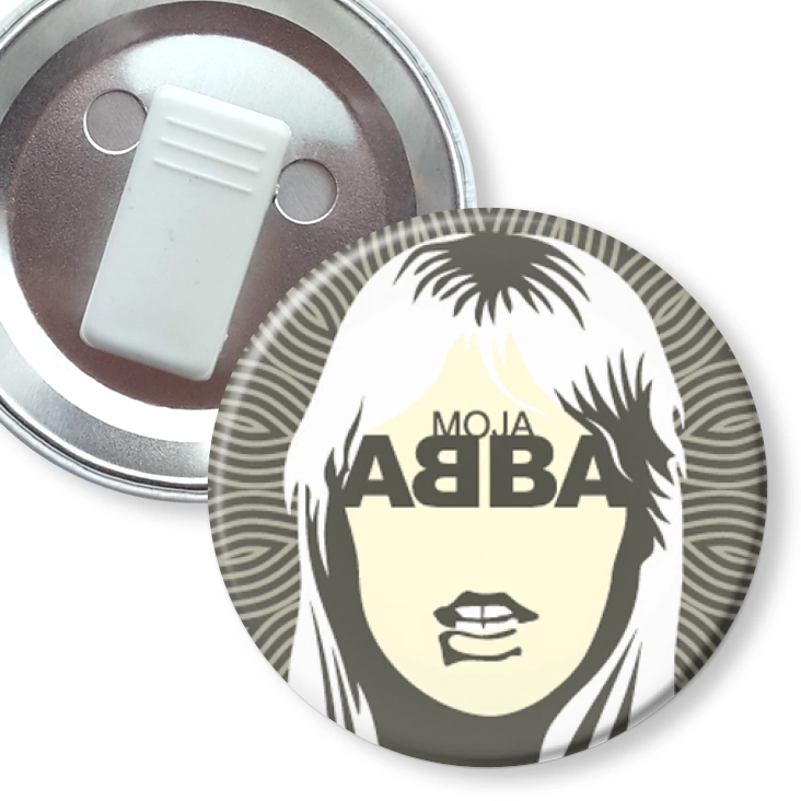 przypinka z żabką Moja ABBA