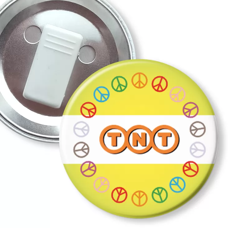 przypinka z żabką TNT
