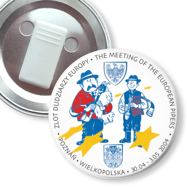 przypinka z żabką Zlot Dudziarzy Europy